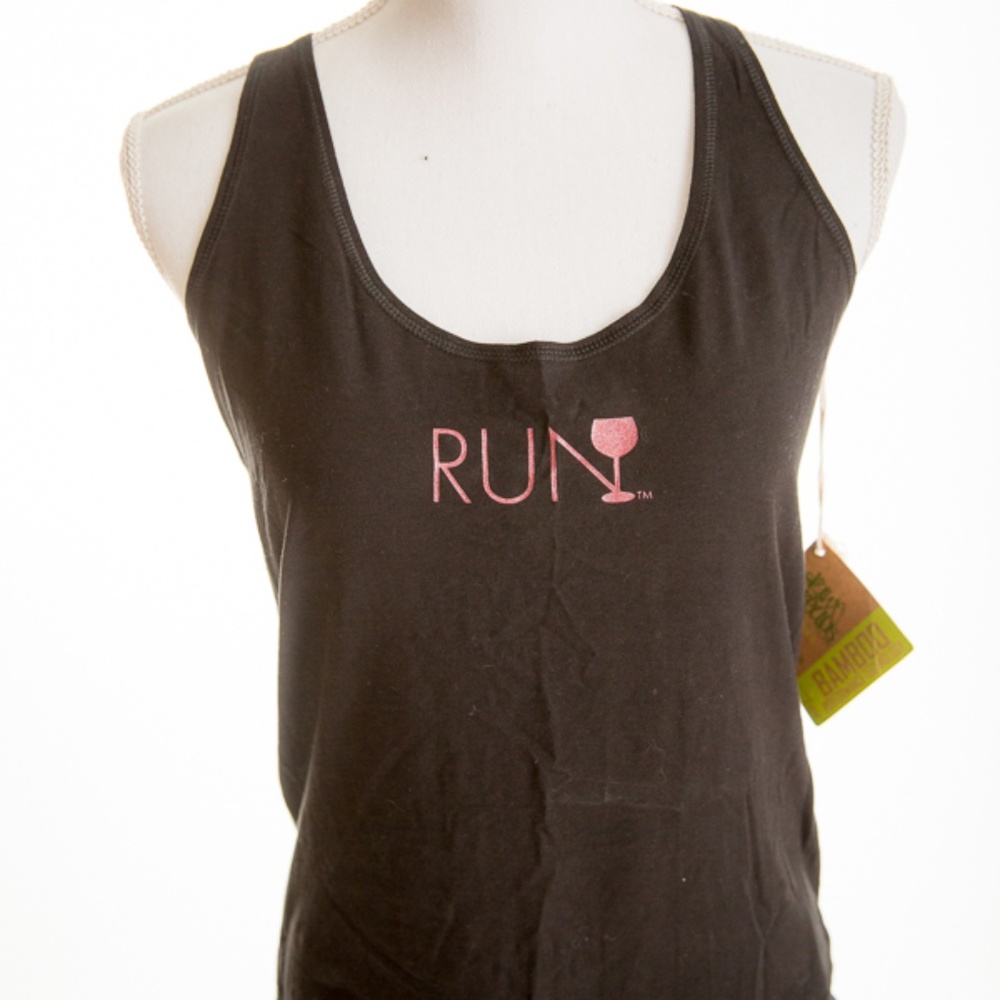 Raw Threads Wine Running Tank